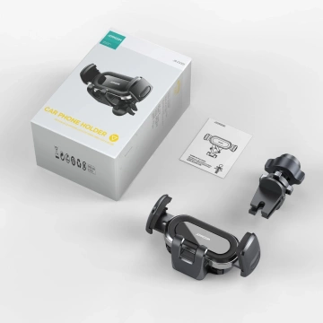 Joyroom JR-ZS351 Držák mřížky otočný o 360°, mechanické svorky – stříbrný