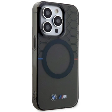 Etui BMW BMHMP14XHGPK pro iPhone 14 Pro Max 6,7" pevné pouzdro Pattern MagSafe