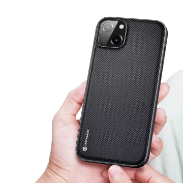 Чохол Dux Ducis Fino з нейлоновим покриттям iPhone 14 Plus чорний