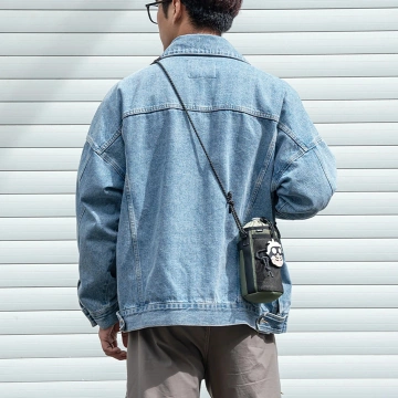 Torba Rockbros na Butelkę 1L z Paskiem Rowerowa Zielona 3011006501