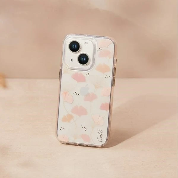 UNIQ Coehl Meadow phone case for Apple iPhone 14 Plus 6.7" pink/spring pink