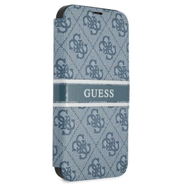 Guess GUBKP13S4GDBL iPhone 13 mini 5,4" niebieski/modrá kniha 4G Stripe