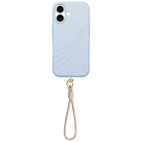 Etui UNIQ Coehl Serina do iPhone 17 Magnetic Charging Niebieski