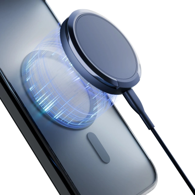 Schutzhülle für Apple iPhone 16 Plus 3mk Frosty MagCase Schwarz