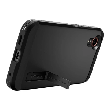 Samsung Galaxy XCover 7 Pro Spigen Tough Armor Schwarzes Gehäuse