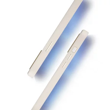Шкіряний чохол Dux Ducis Roma для iPhone 13 Pro Max елегантний чохол з натуральної шкіри білий
