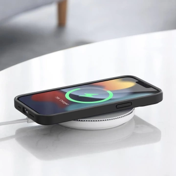 Ugreen Ochranné silikónové puzdro gumené flexibilné silikónové puzdro pre iPhone 13 mini čierny
