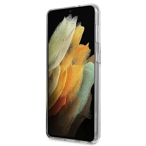 Karl Lagerfeld KLHCS21MCKTR S21 G996 pevné puzdro Transparent Karl