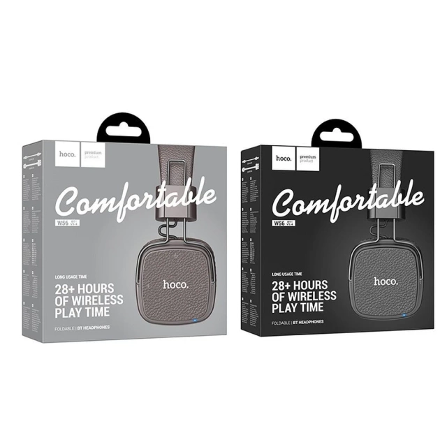 HOCO wireless bluetooth headphones W56 brown