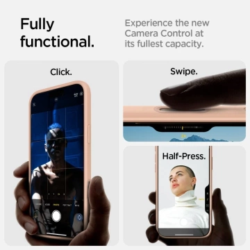 Kryt Spigen Ultra Hybrid „T“ Mag MagSafe pre iPhone 16 Pro Max ružový