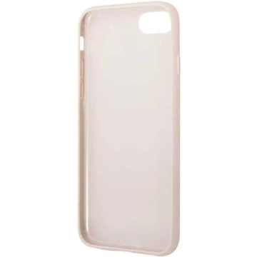 Guess phone case for iPhone 7/8/SE 2020 / SE 2022 pink/pink hard case 4G Stripe Collection
