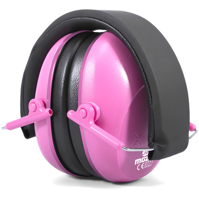 "Protective anti-noise earmuffs for children, 3 headphones, noise-dampening, for the plane, pink protectors"