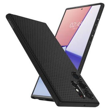 Spigen Liquid Air case for Samsung Galaxy S22 Ultra Matte Black