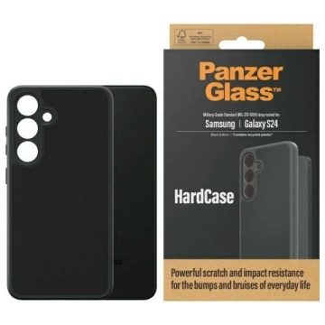 Puzdro PanzerGlass HardCase D3O pre Samsung Galaxy S24, čierne