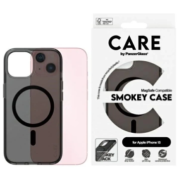 Чохол для iPhone 15 CARE від PanzerGlass Urban Combat 6.1" прозорий