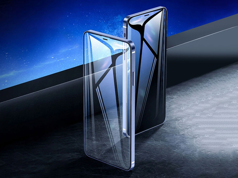 Full Glue Rock tempered glass for Apple iPhone 12 Mini black