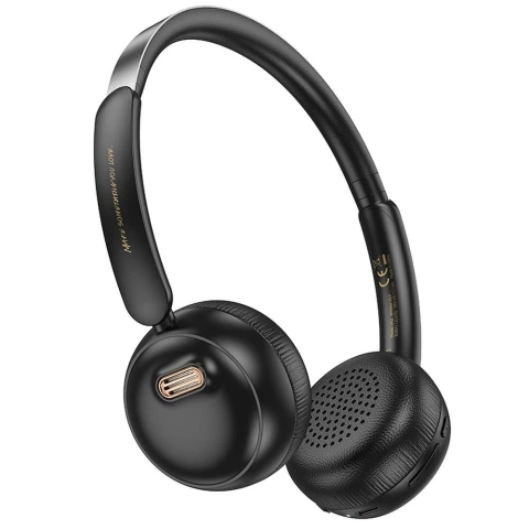 Słuchawki Bezprzewodowe Nauszne Hoco W62 Bluetooth 5.3 Czarne