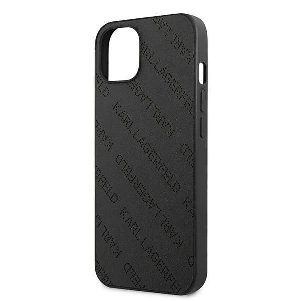 Захисний чохол для телефону Karl Lagerfeld KLHCP13SPTLK для Apple iPhone 13 Mini 5.4" hardcase чорний/чорний Perforated Allover