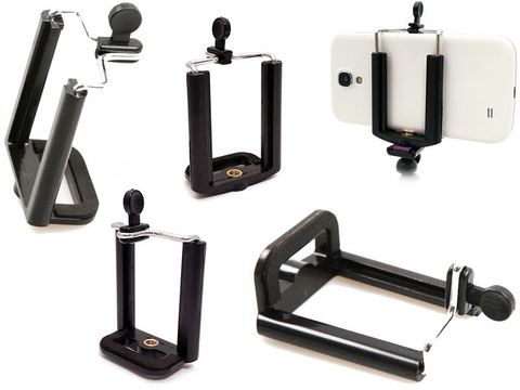 Universal holder tripod hook for phone for 1/4 tripod