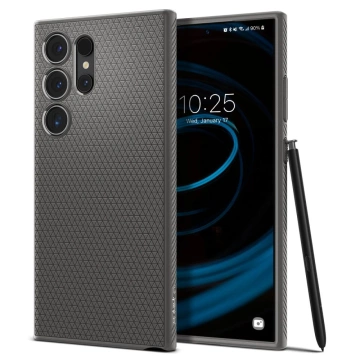 Etui Spigen Liquid Air для Samsung Galaxy S24 Ultra Marble Gray