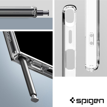 Etui Spigen Ultra Hybrid für Samsung Galaxy S24 Ultra Crystal Clear