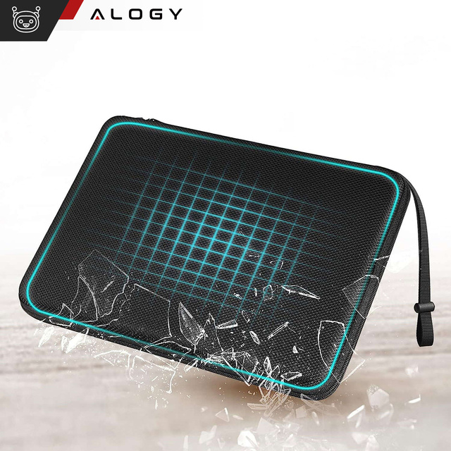 Laptop Sleeve, MacBook Air Pro 13.3" Alogy Hard Foam Bag Protective Case for 13-14" Laptops Black