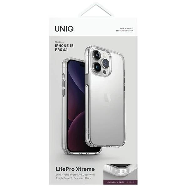 Etui do iPhone 15 Pro UNIQ LifePro Xtreme Clear MagSafe