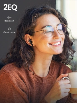 Bezdrôtové slúchadlá Joyroom Funpods Series JR-FB3 Bluetooth 5.3 TWS – čierne