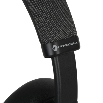 Бездротові накладні навушники Forcell F-Audio ANC Touch Beat чорного кольору