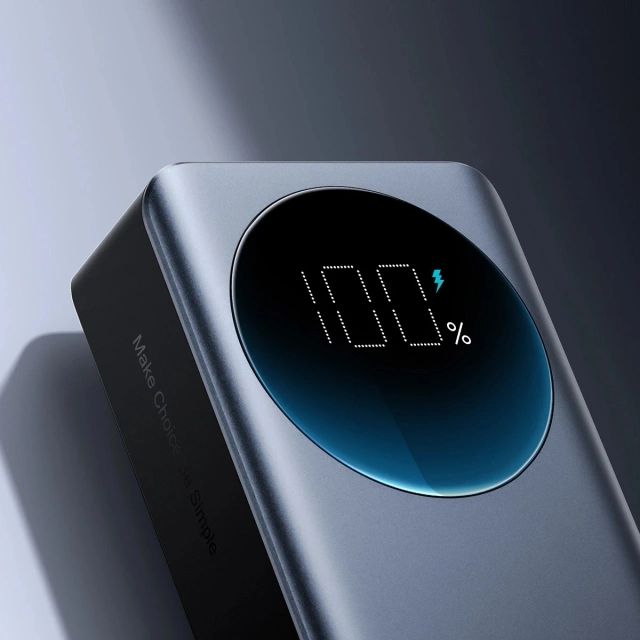 Зовнішній акумулятор Joyroom JR-PBF05 65W 30000mAh з дисплеєм Чорний