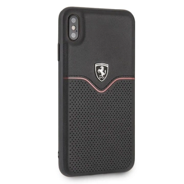 Ferrari iPhone Xs Max černo/černé pouzdro na telefon Off Track Victory