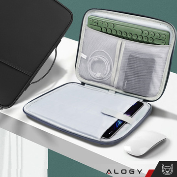 Bag Etui krycie puzdro na tablet 11 palcový na tablety univerzálne puzdro Alogy Slide Black