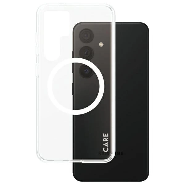 Чохол для Samsung Galaxy S24 CARE від PanzerGlass Flagship QI Clear