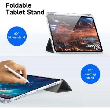 Protective case with stylus for iPad Pro 11 (2024) DUX DUCIS UNID Black