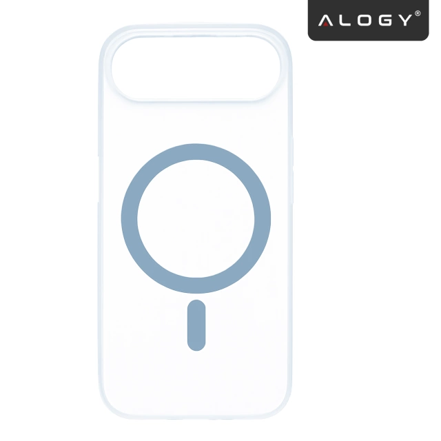 Case for Apple iPhone 16 Pro Max Alogy MagSafe Hybrid Matte Case with Lens Protection Black