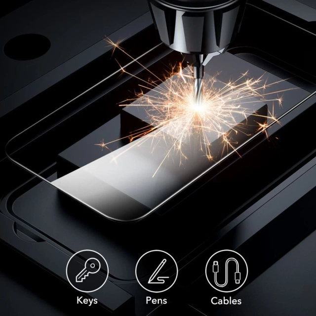 ESR Tempered Glass 2 Pack для iPhone 16 Прозоре