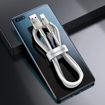 Baseus Cafule kábel USB na USB-C, 66 W, 2 m (biely)