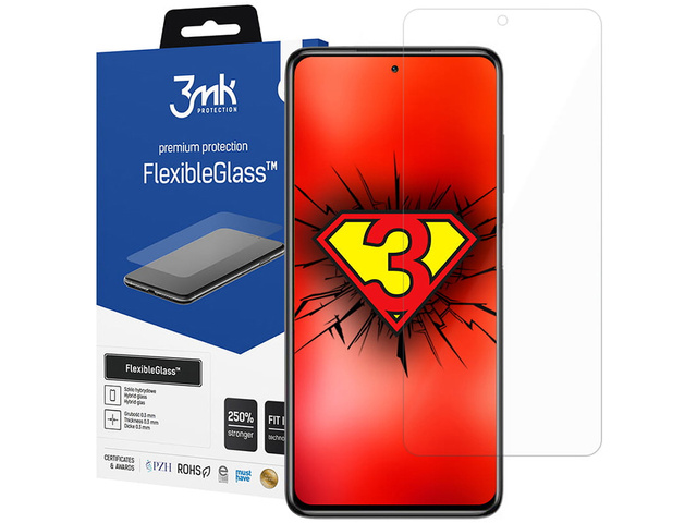 Гібридне скло 3mk Flexible Glass 7H для Xiaomi Poco F3 5G