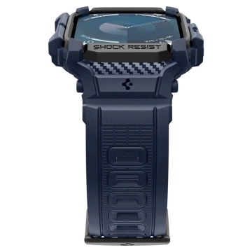 CASE WITH STRAP FOR APPLE WATCH 10 (46MM) NAVY BLUE SPIGEN RUGGED ARMOR PRO
