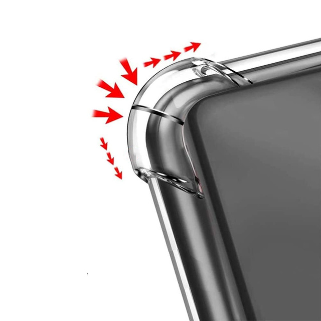 ShockProof Alogy gepanzerte Schutzhülle für Oppo A15 / A15s Transparent