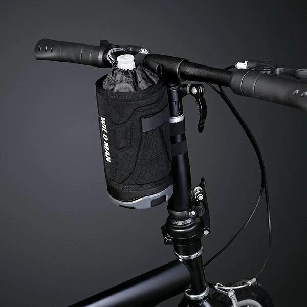 Wildman R1 Bike Frame Bag Black Gray Waterproof
