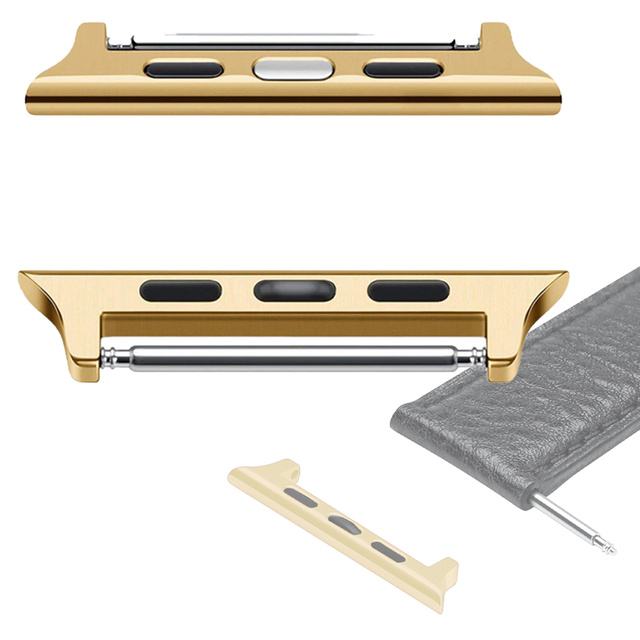 Alogy Armbandverschlussadapter für Apple Watch 42/44 / 45mm Gold