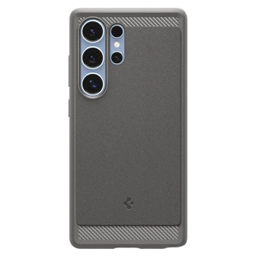 Puzdro Spigen Rugged Armor Mag pre Samsung Galaxy S25 Ultra, mramorovo sivé, MagSafe