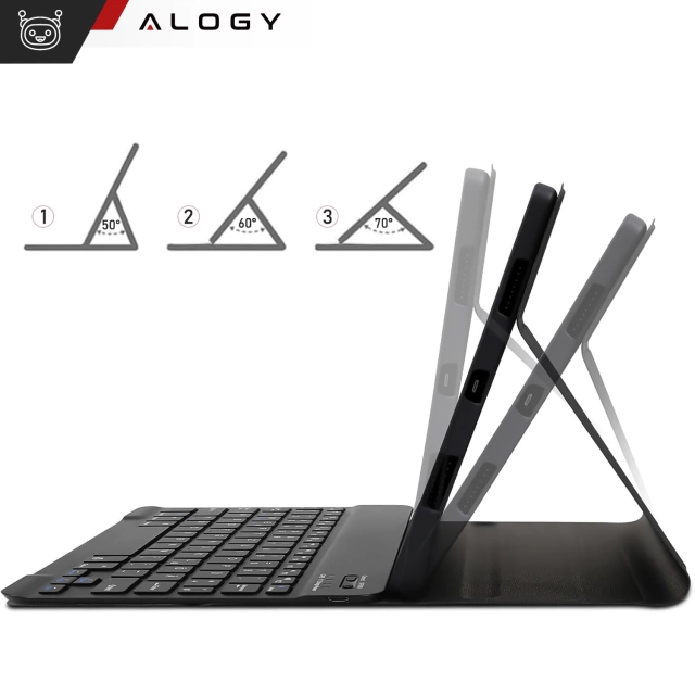 HUB splitter Alogy Adaptér pre počítačový notebook s USB-C na 3x USB-A 2.0 1x USB-A 3.0 sivý