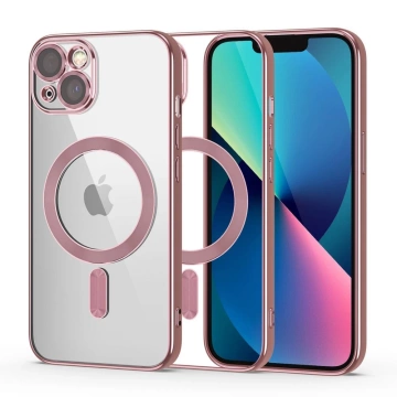 Etui ochronne Ring MagShine Case do MagSafe na iPhone 13 Rose Gold