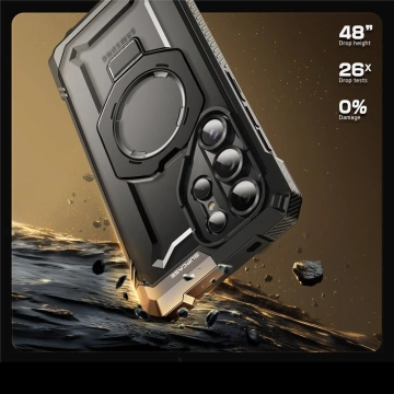 Чохол для Samsung Galaxy S25 Ultra Supcase UB Grip Mag MagSafe Black