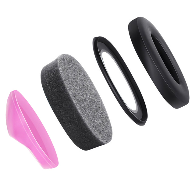 "Protective anti-noise earmuffs for children, 3 headphones, noise-dampening, for the plane, pink protectors"