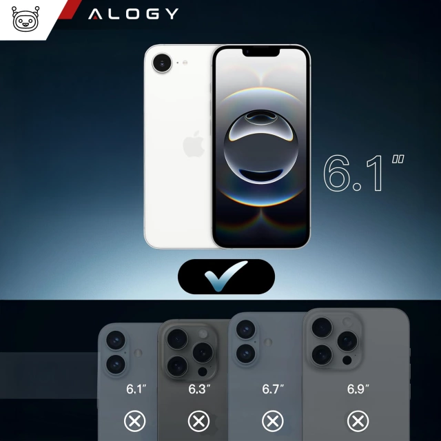 Pouzdro pro Apple iPhone 16 Pro Max Alogy Anti-Shock Hybrid Case pro MagSafe Transparent