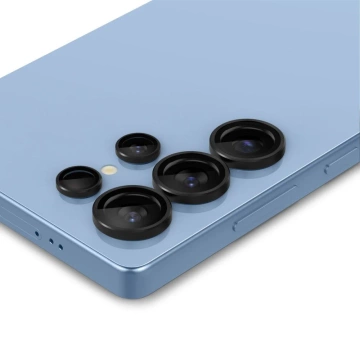 Захисне чохол для камери Samsung Galaxy S25 Ultra чорний Spigen Optik Pro HD Glas.TR "EZ Fit" 2 шт.