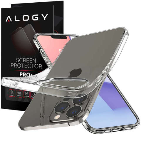 Etui Spigen Liquid Crystal do Apple iPhone 13 Pro Max Crystal Clear + Szkło